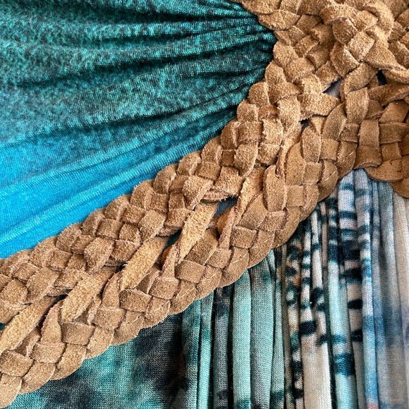 Instant beach scene: swirls of blue in Sky maxi, S - Picture 2 of 5